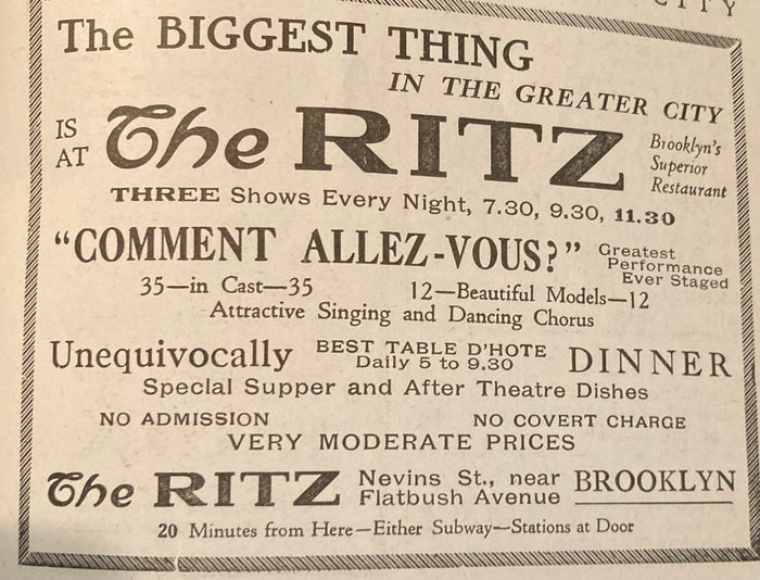 Gaiety Theatre, NY. "Lightnin'. " Starring Frank Bacon. Oct. 14, 1918.