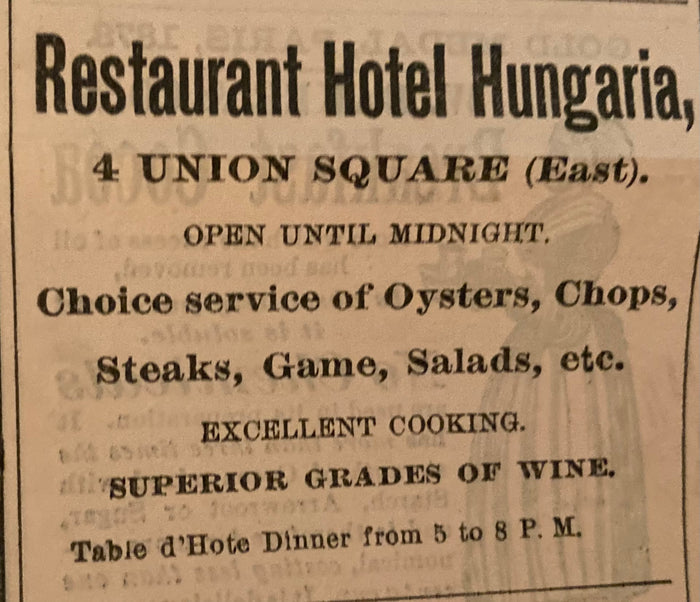 Palmer's Theatre, NY. "For Money." March 17, 1892.