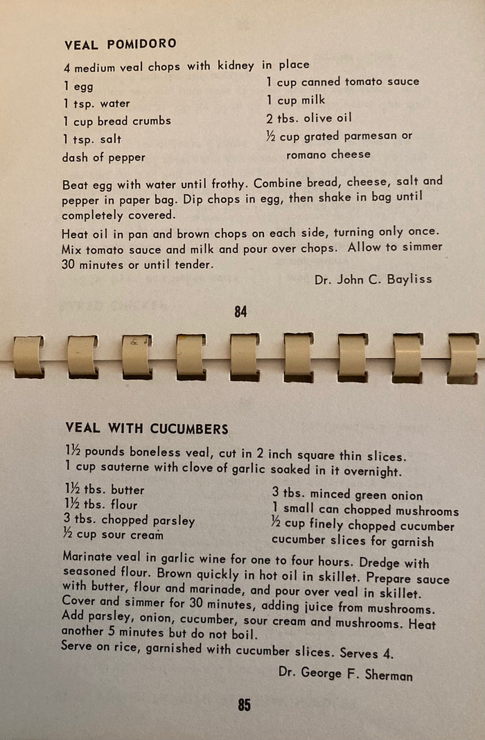 (SF) Cooking is Exciting. Children's Hospital Service Group. (1960)