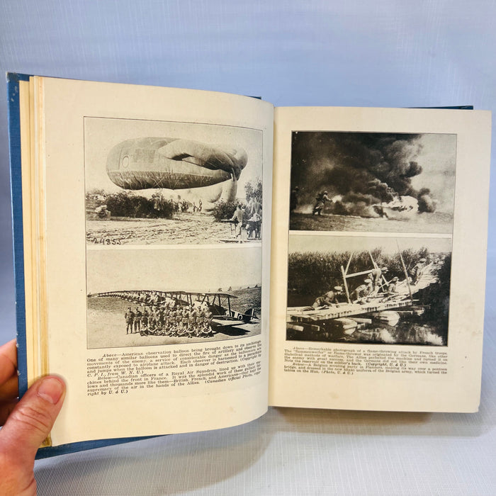 America's Way for Humanity Victory Edition Original 1919 EditionPictorial History of the World War for Liberty by Russell H. Russell 1919