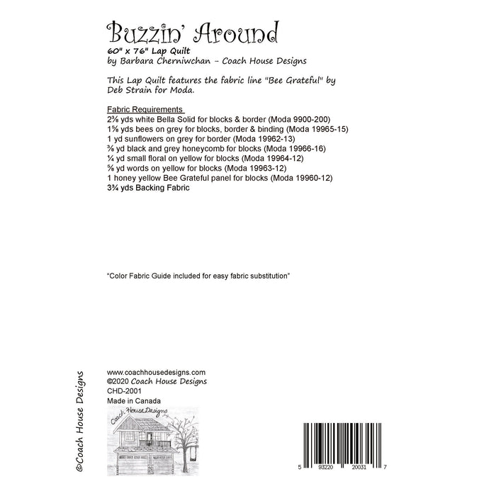 Buzzin’ Around Quilt Pattern