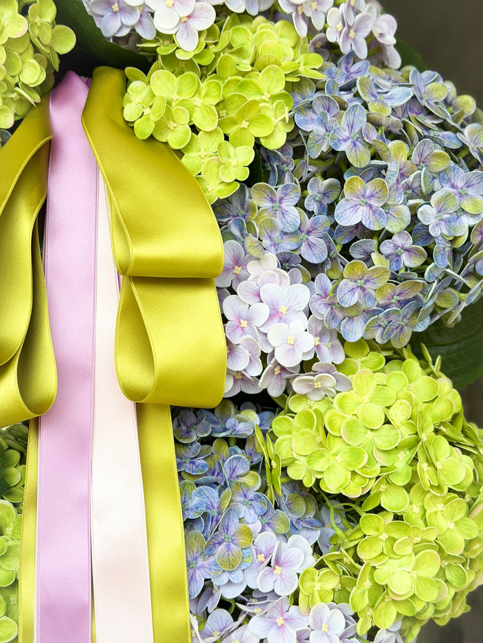 Château Bloom Hydrangea Wreath – 24”