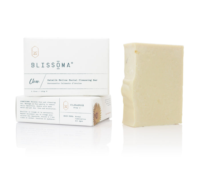 Clean - Oatmilk Mellow Facial Cleansing Bar by Blissoma