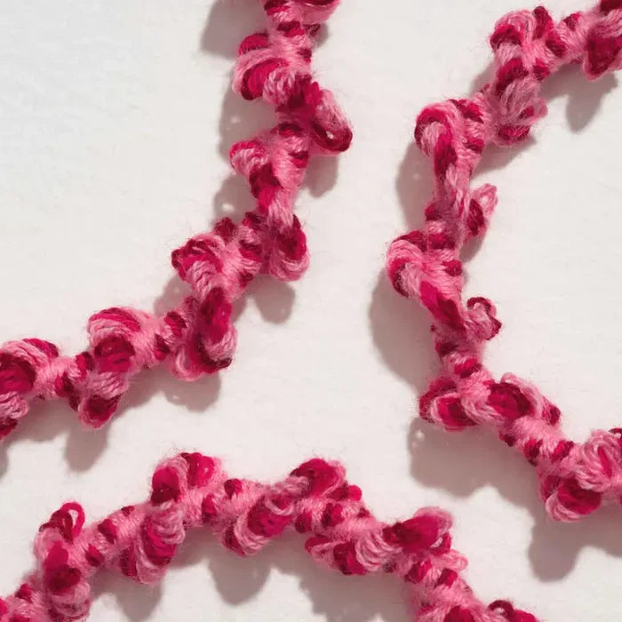 Crochet Hair Ties Hot Jam by Kooshoo