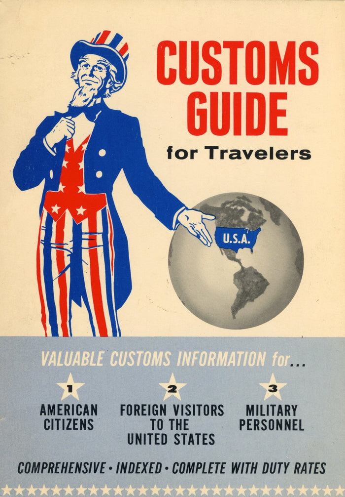 Customs Guide for Travelers. 1964