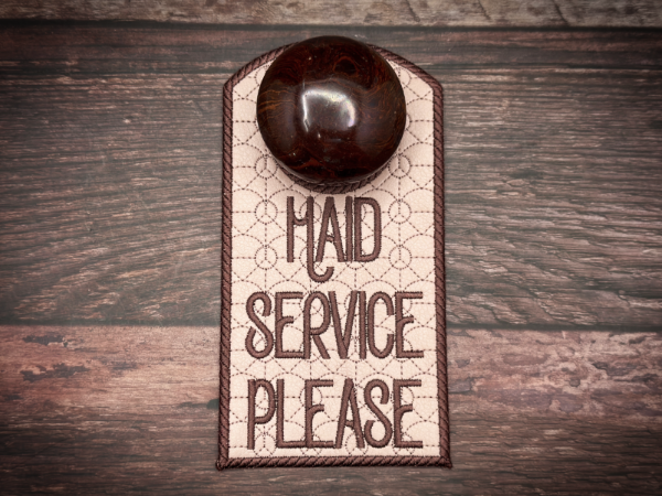 Door Hanger - Maid Service
