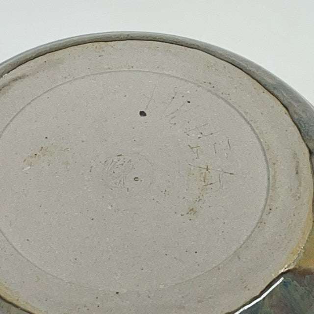Hancock & Moore Beige-Blue Pottery Plate