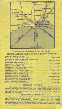 airlines serving NOLA