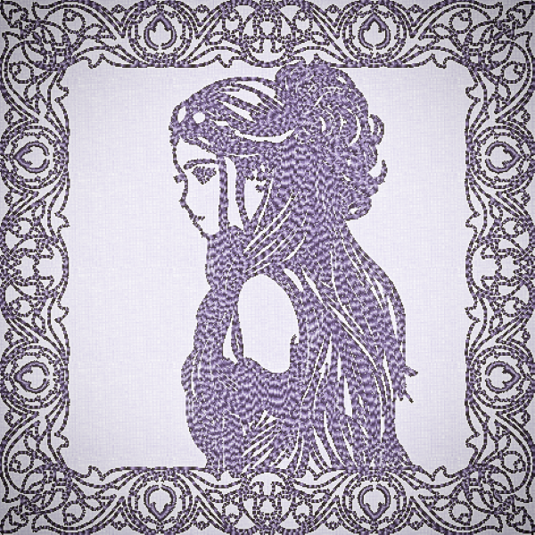 Once Upon A Time Quilt Square - Princess