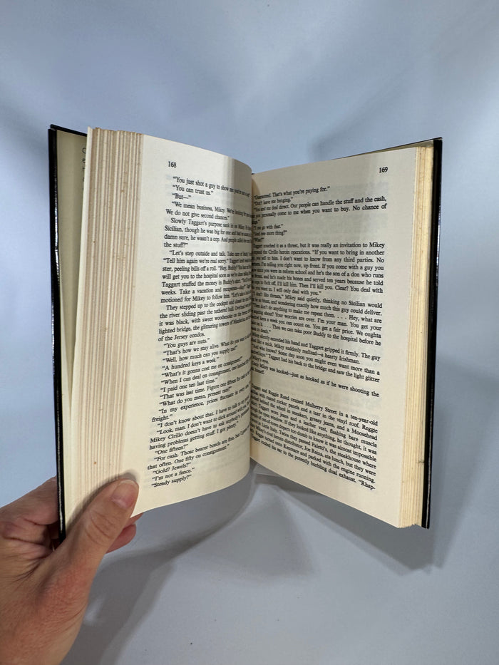 Rampage — Justin Scott (1985) Hardcover w/ Dust Jacket | Simon & Schuster | Book Club Edition