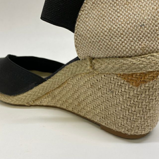 Rampage Size 6.5 Women's Black Solid Wedge Heels