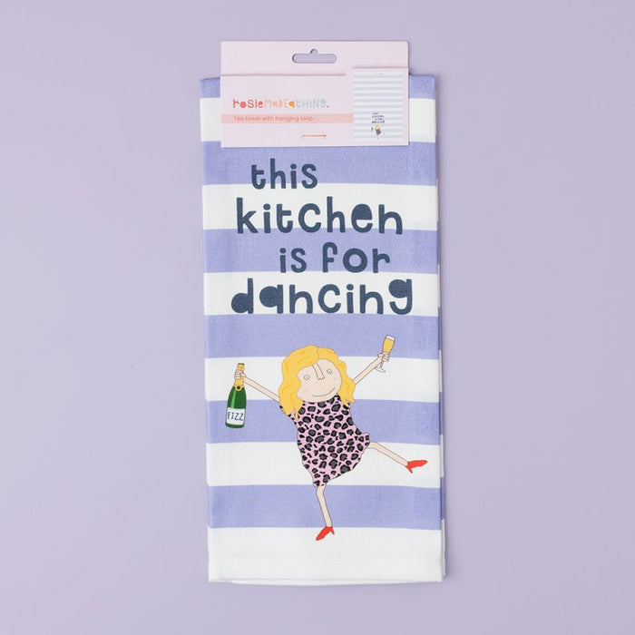 Rosie Made a Thing Kitchen Dancing Tea Towel - Precious Sparkle