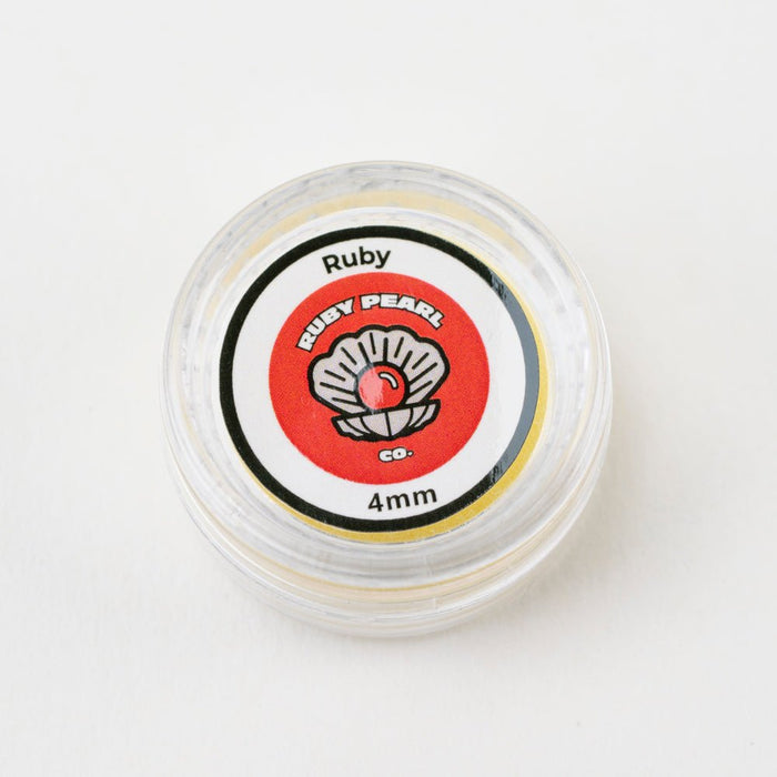 Ruby Pearl Co. 2 - Pack 4mm Ruby Terp Pearls - Empire Smokes