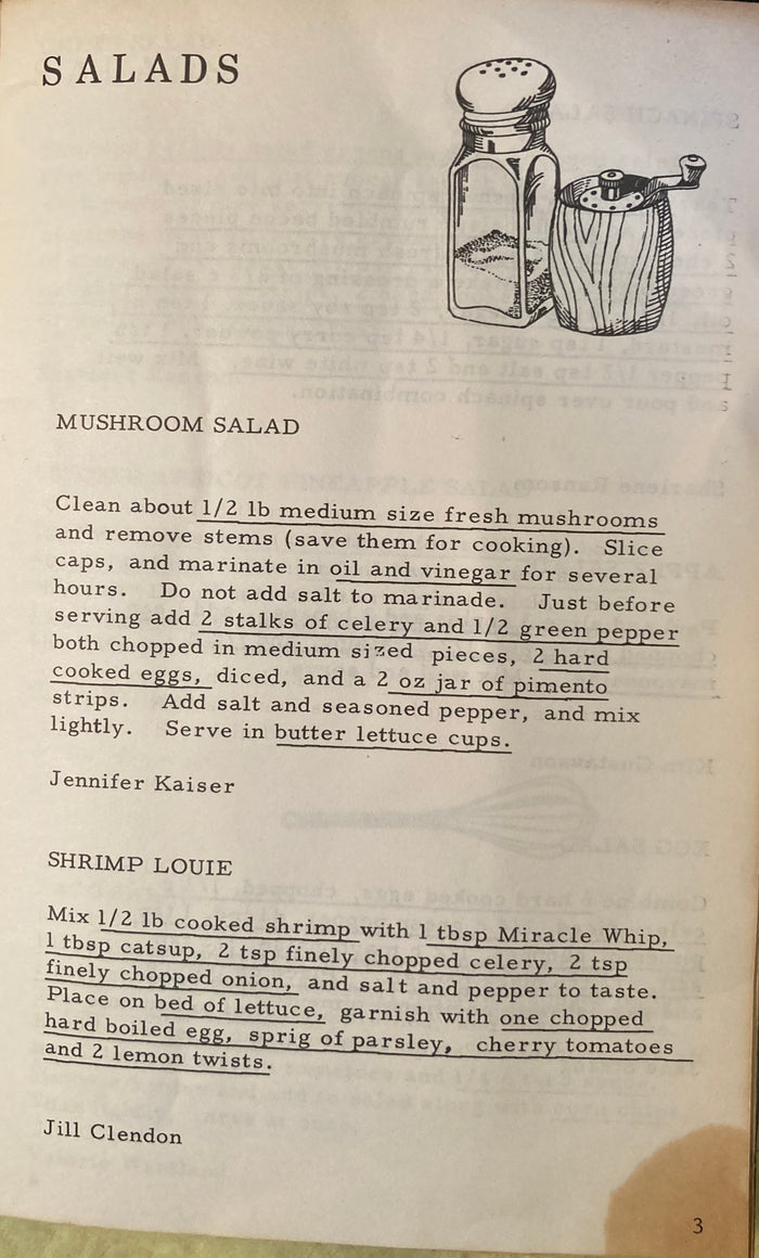 Scotts Valley 4-H Cook Book. (N.d., ca 1960s)