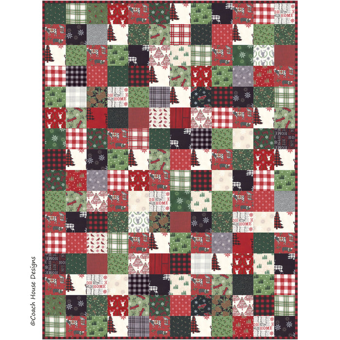 Scrappy Christmas Squares Kit B