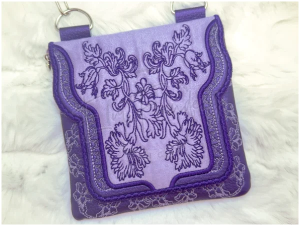 TopZip Flap Bag - Baroque Style