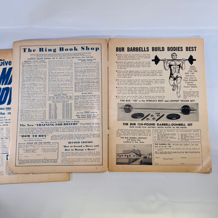 Two Vintage Issues of The Ring (Nov 1952 & Jun 1953 International) – Boxing’s Heartbeat