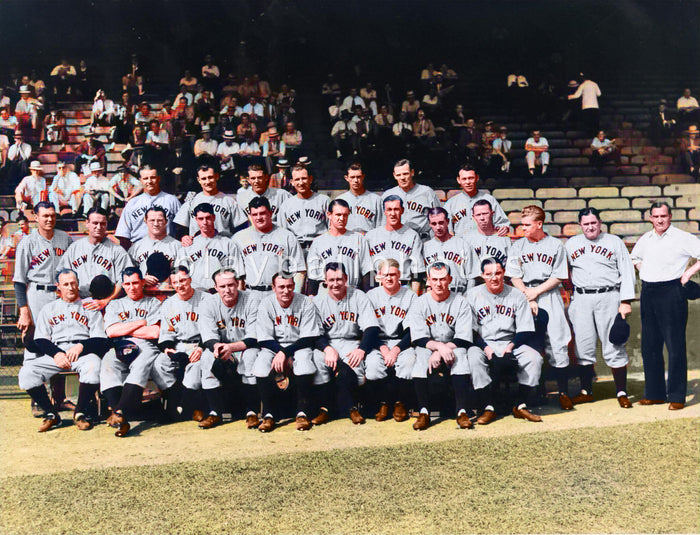1936 New York Yankees Team Print