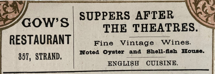 Gaiety Theatre, London. "Ruy Blas and the Blase Roue." (1889)