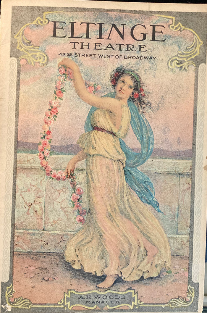 Eltinge Theatre, NY. "Spring Cleaning." Feb. 18, 1924.
