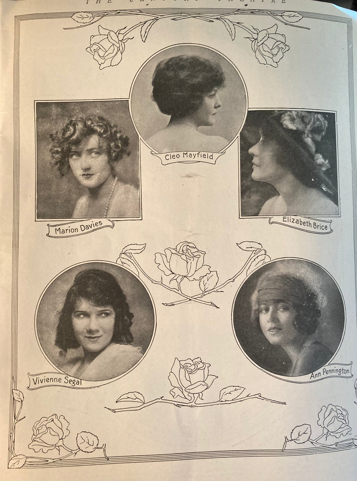 The Century Theatre, NY. Charles Dillingham and Florenz Ziegfeld Jr. offer their 2nd annual "Miss 1917."