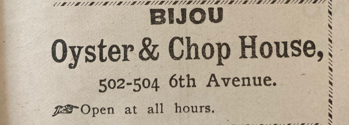 Bijou Theatre, NY. "Madeleine or The Magic Kiss." Starring Camille D'Arville. March 18, 1895.