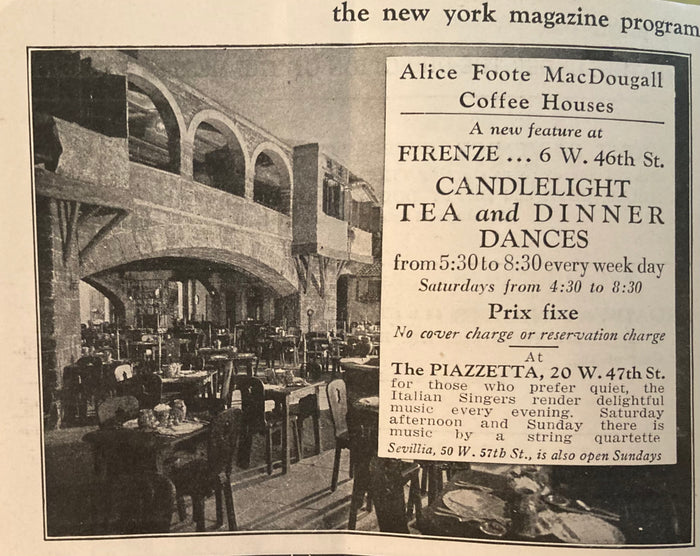 The Music Box, NY. "The Little Show." August 5, 1929.