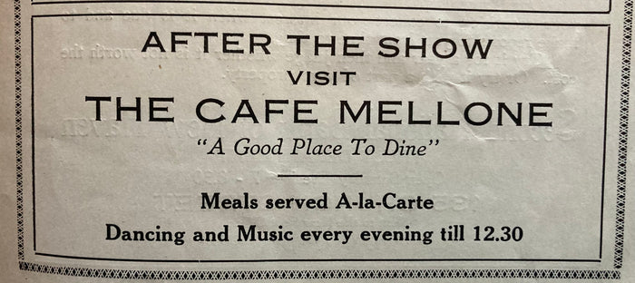 Shubert Theatre, New Haven, CT. "Friendly Enemies." Nov. 10, 1919.