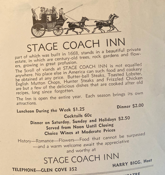 (Locust Valley, Long Island) The Red Barn Theatre. "The Nude in Washington Square."  (1934)