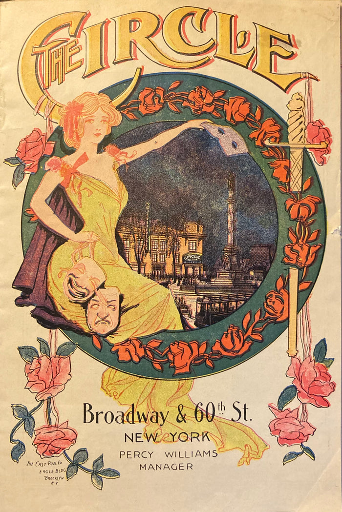 The Circle Theatre, NY. "Refined Vaudeville." Dec. 7, 1908.