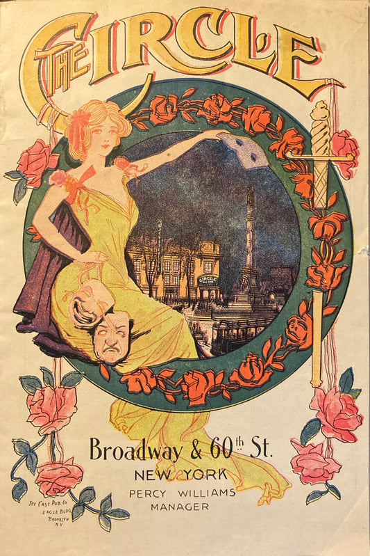 The Circle Theatre, NY. "Refined Vaudeville." Dec. 7, 1908.