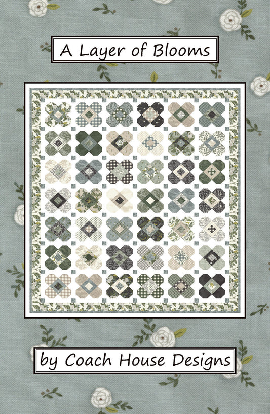 A Layer of Blooms Quilt Pattern