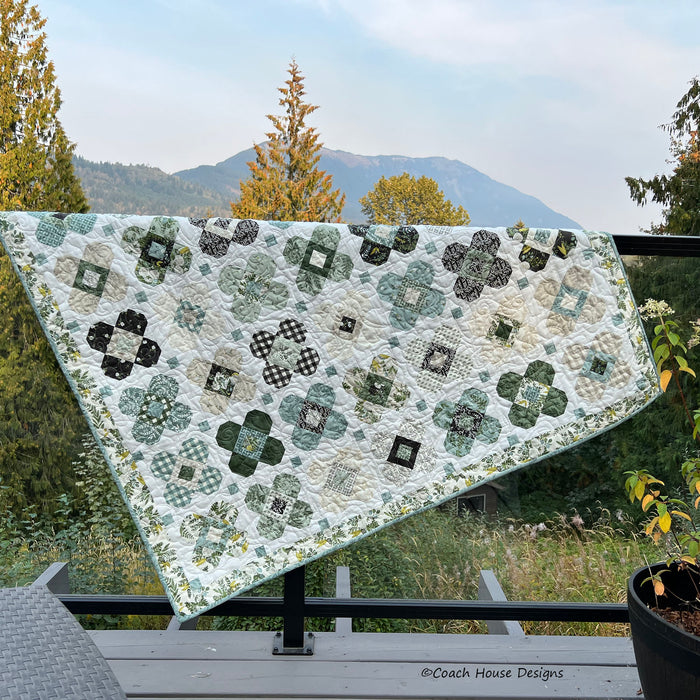 A Layer of Blooms Quilt Pattern