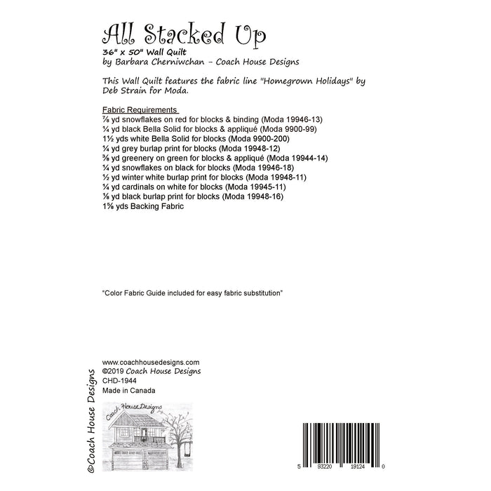 All Stacked Up Quilt Pattern