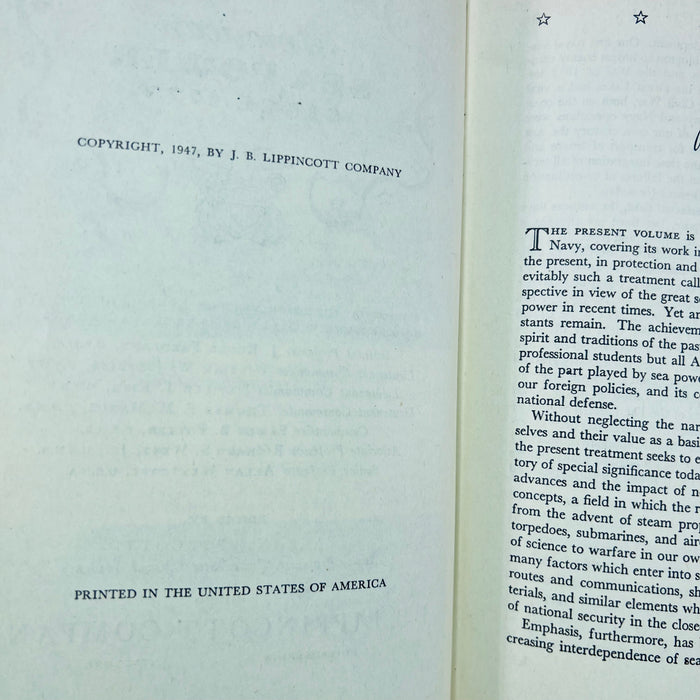 American Sea Power since 1775 by Members of the United States Navel Academy 1947 J.B. Lippincott Company