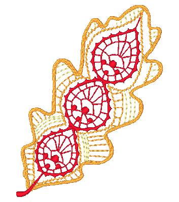 Autumn Leaves [4x4] 10911 Machine Embroidery Designs