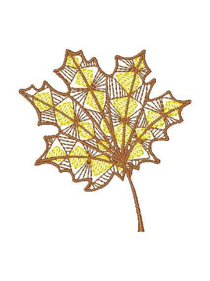 Autumn Leaves [4x4] 10911 Machine Embroidery Designs