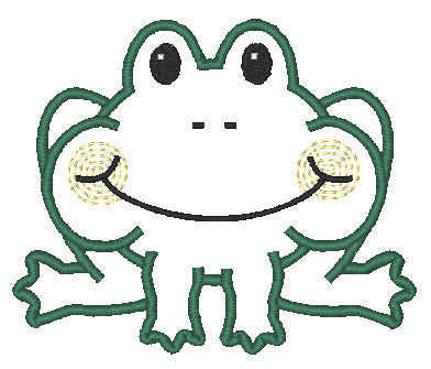 Baby Animal Applique 2 [4x4] 11101 Machine Embroidery Designs