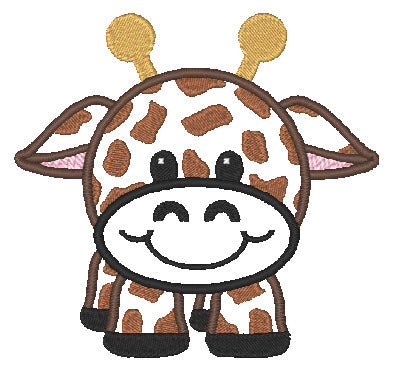 Baby Animal Applique 2 [4x4] 11101 Machine Embroidery Designs