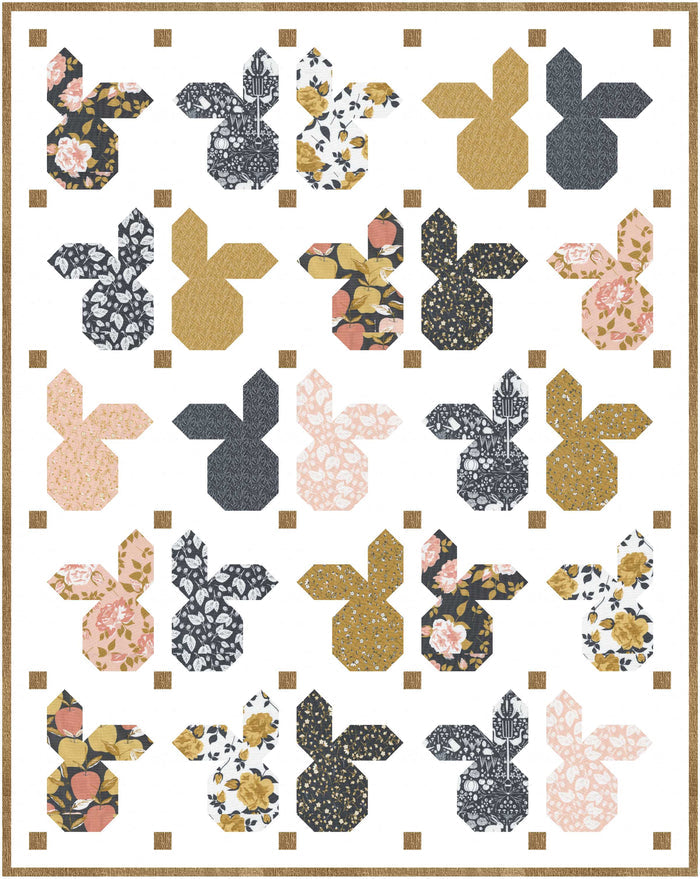 Baby Bunny Downloadable PDF Quilt Pattern