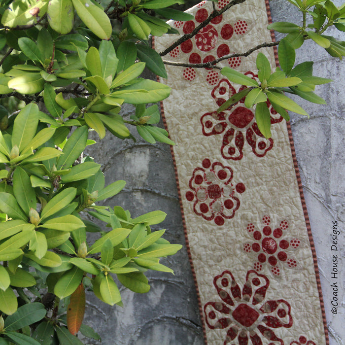 Baubles Bed Runner Downloadable PDF Quilt Pattern