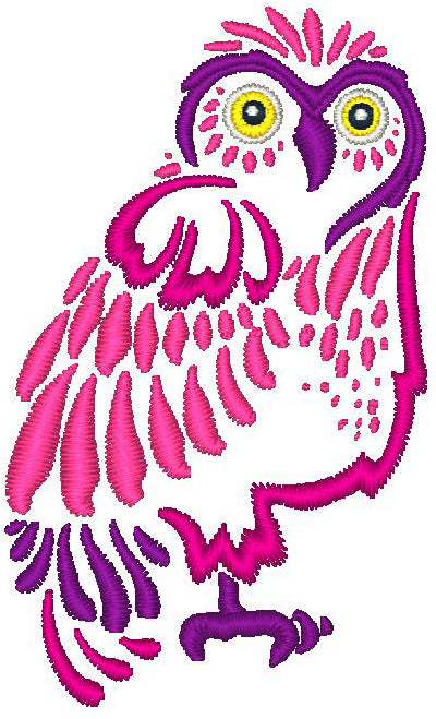 Beautiful Outline Owls ATWS-10352