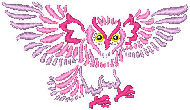 Beautiful Outline Owls ATWS-10352