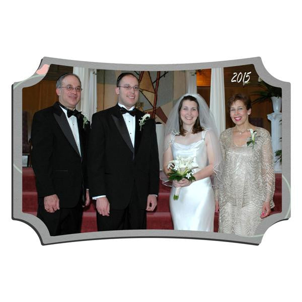 Berlin Hardboard Photo Panel with Graphic Border Style 1