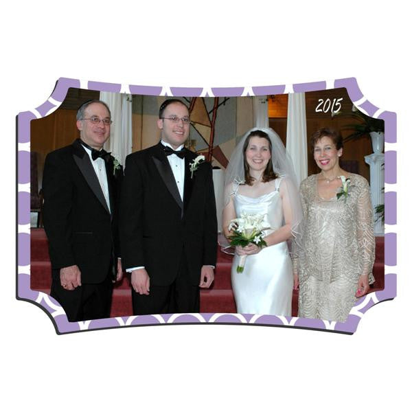Berlin Hardboard Photo Panel with Graphic Border Style 3