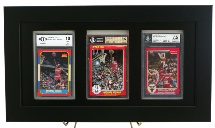 BGS Card Frame-(3) Cards-New Black Design