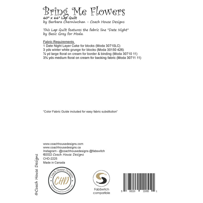 Bring Me Flowers Quilt Pattern