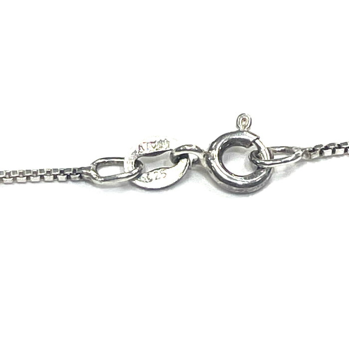 Champagne Sterling Silver Necklace