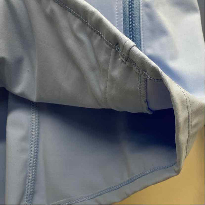 Chico's Zenergy Size 0-S Women's Light Blue Solid Jacket Activewear Top