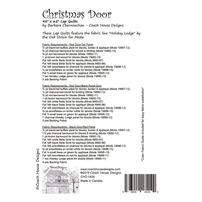 Christmas Door Quilt Pattern